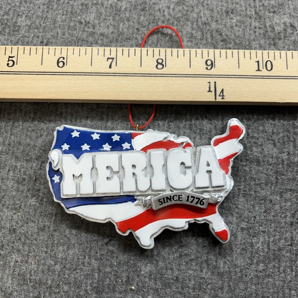 Holiday Lane Christmas Ornament 'merica Since 1776 - Picture 2 of 3